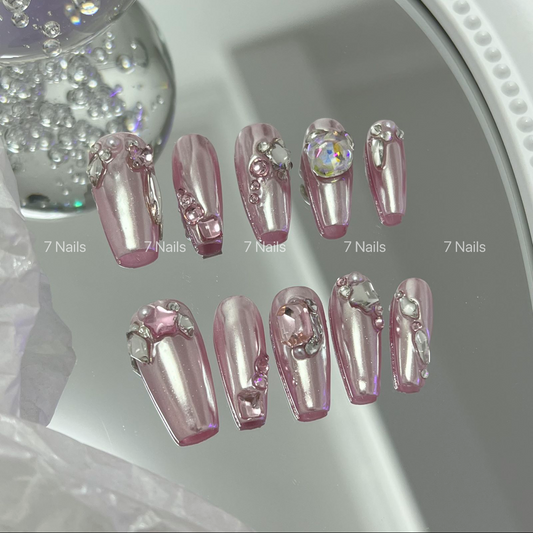 N006: Pink Chrome Diamond